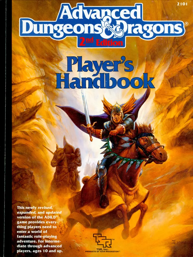 Image for AD&D 2e Player's Handbook